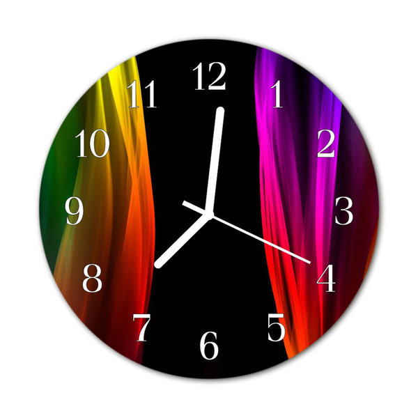 Reloj de vidrio Abstracto
