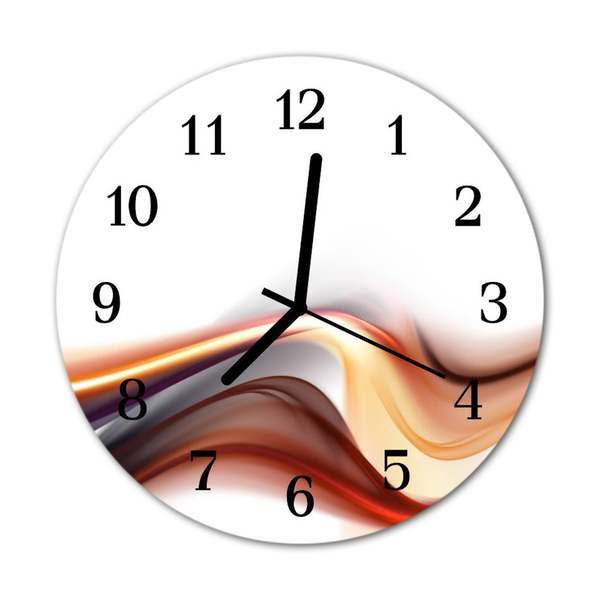 Reloj de vidrio Abstracto