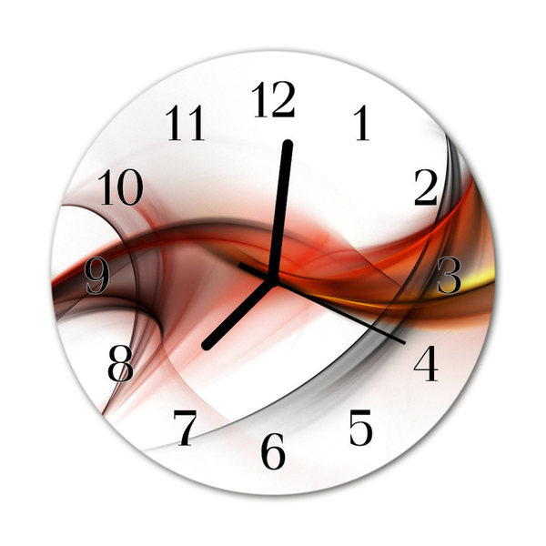 Reloj de vidrio Abstracto