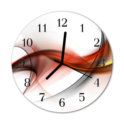 Reloj de vidrio Abstracto