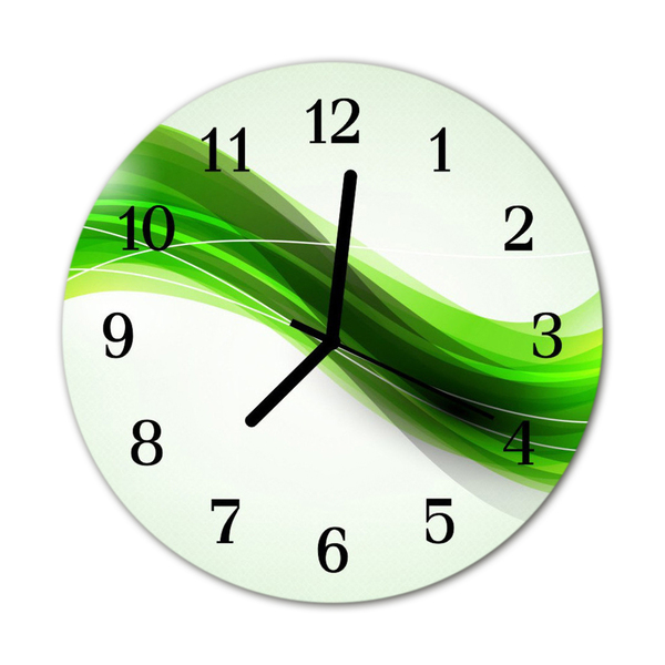 Reloj de vidrio Abstracto