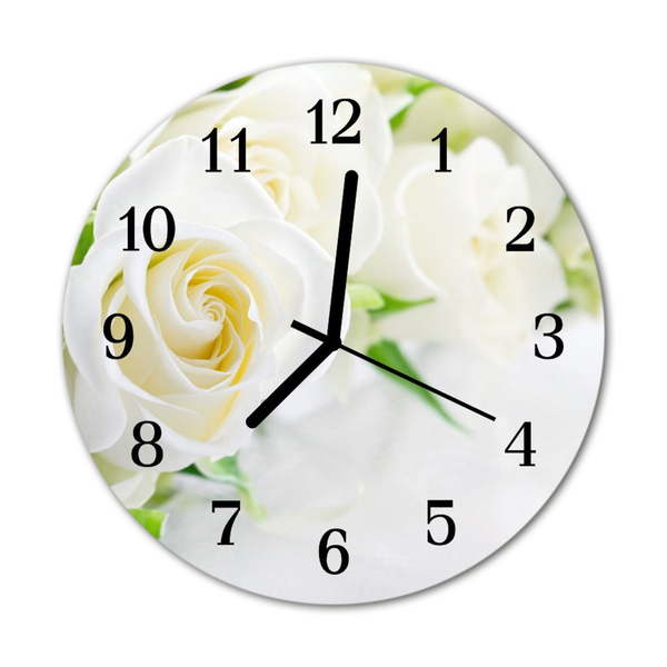 Reloj de vidrio Rosas