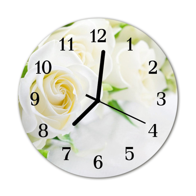 Reloj de vidrio Rosas