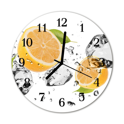 Reloj de vidrio Limón