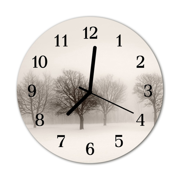 Reloj de vidrio Invierno