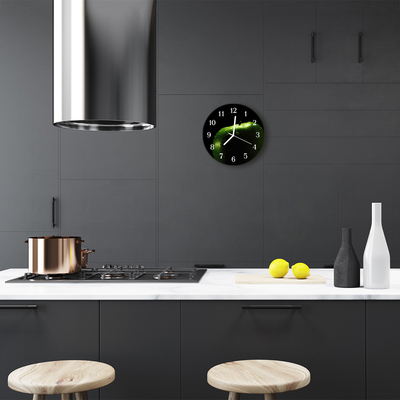 Reloj de vidrio Manzana