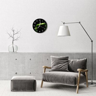 Reloj de vidrio Manzana