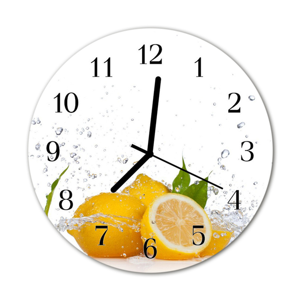 Reloj de vidrio Limones