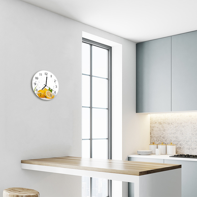 Reloj de vidrio Limones