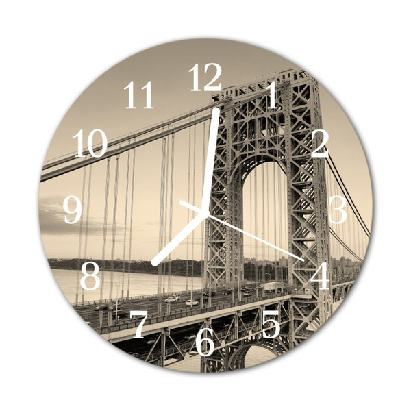 Reloj de vidrio Golden gate