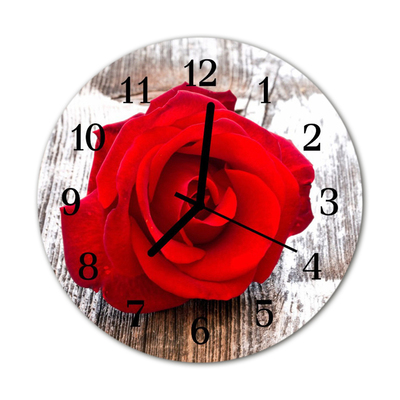 Reloj de vidrio Rosa