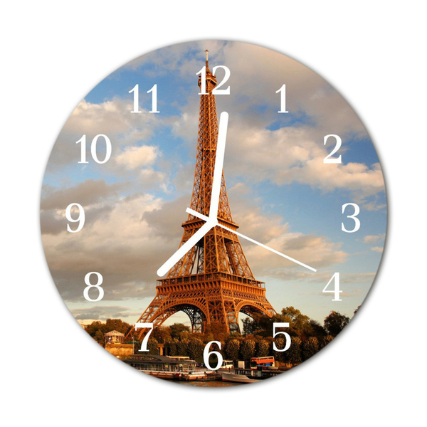 Reloj de vidrio Paris