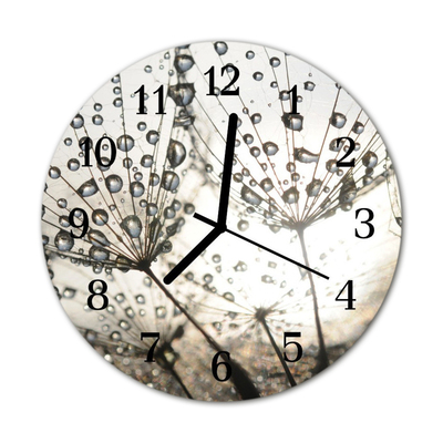 Reloj de vidrio Gotas de rocío