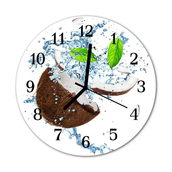 Reloj de vidrio Nuez de coco