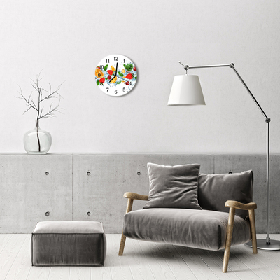 Reloj de vidrio Fruta