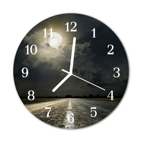 Reloj de vidrio Ruta de la luna