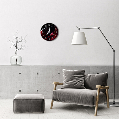 Reloj de vidrio Vino
