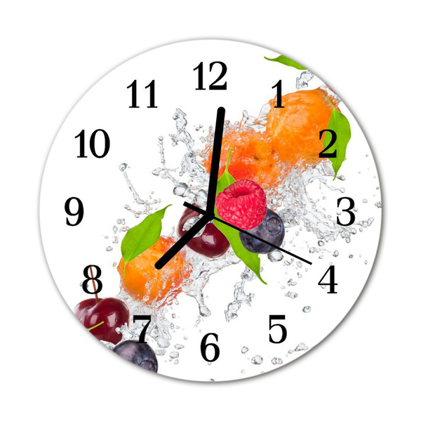 Reloj de vidrio Fruta