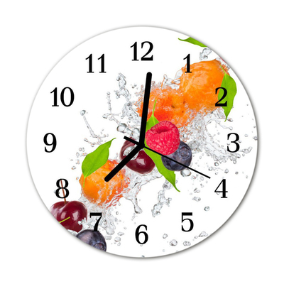 Reloj de vidrio Fruta