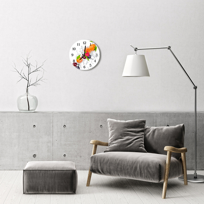 Reloj de vidrio Fruta