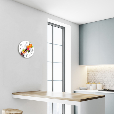 Reloj de vidrio Fruta