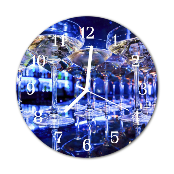 Reloj de vidrio Vidrio lámpara