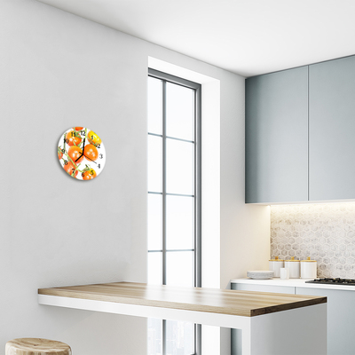 Reloj de vidrio Tomates
