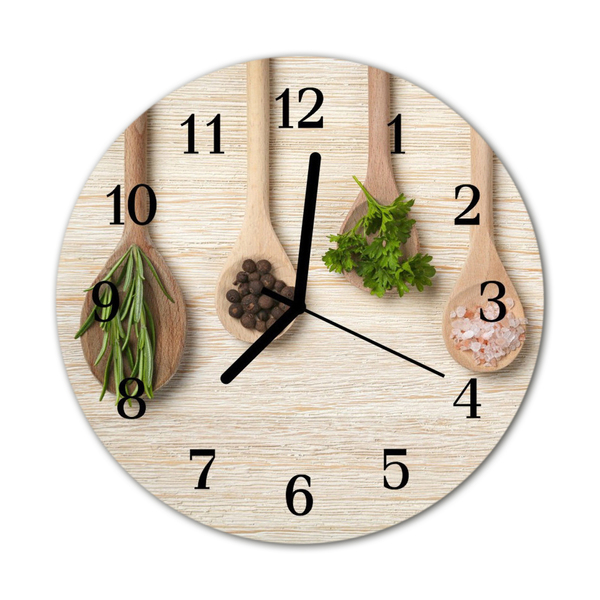 Reloj de vidrio Cucharas