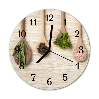 Reloj de vidrio Cucharas