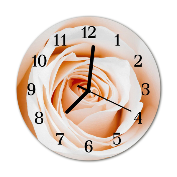 Reloj de vidrio Rosa