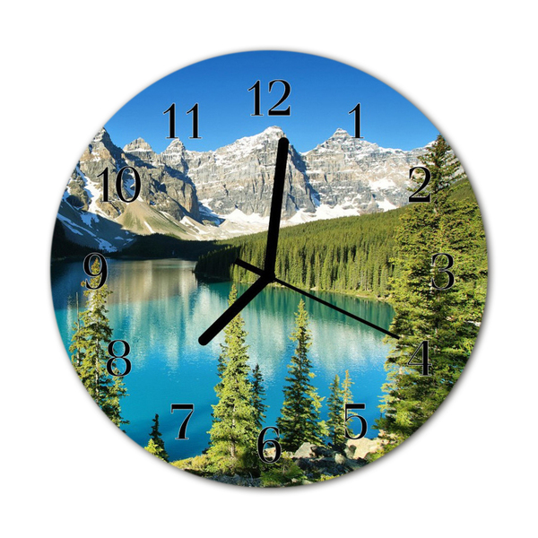 Reloj de vidrio Naturaleza monte