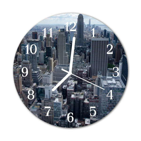 Reloj de vidrio Ciudad