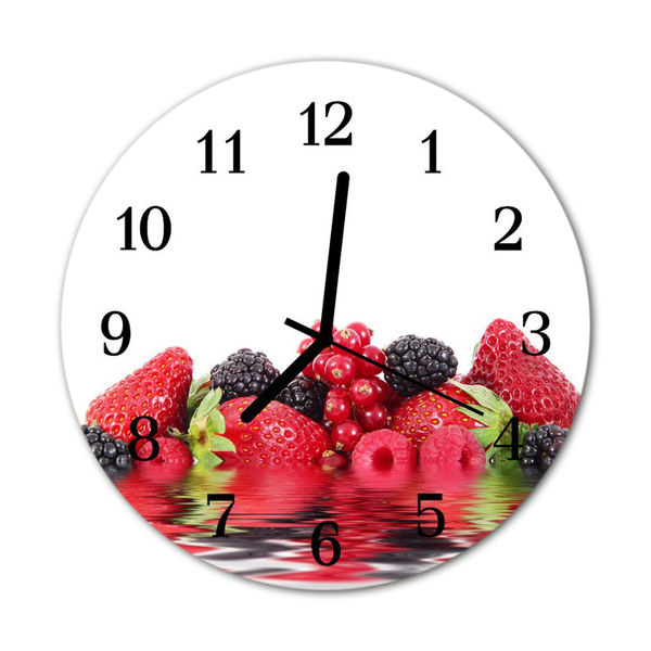 Reloj de vidrio Fruta