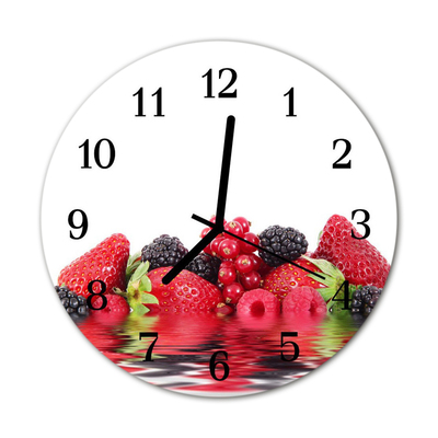 Reloj de vidrio Fruta