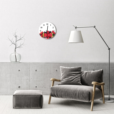 Reloj de vidrio Fruta