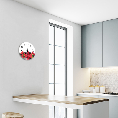 Reloj de vidrio Fruta