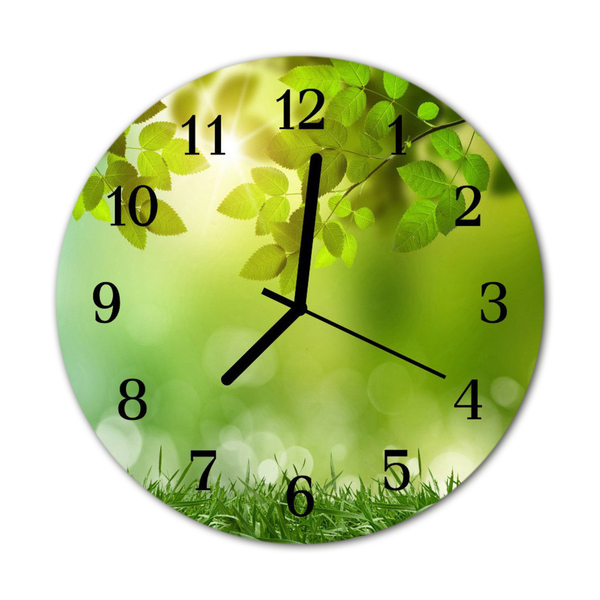 Reloj de vidrio Primavera
