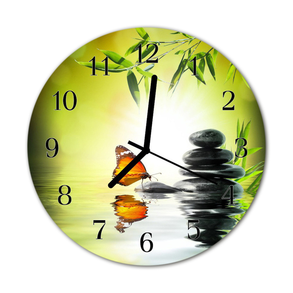 Reloj de vidrio Naturaleza