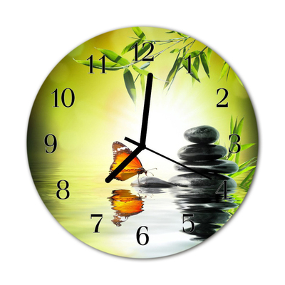 Reloj de vidrio Naturaleza