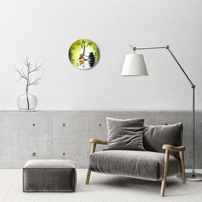 Reloj de vidrio Naturaleza