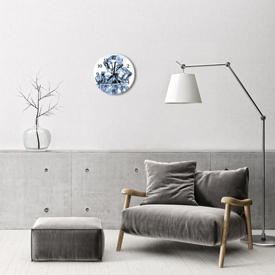Reloj de vidrio Hielo