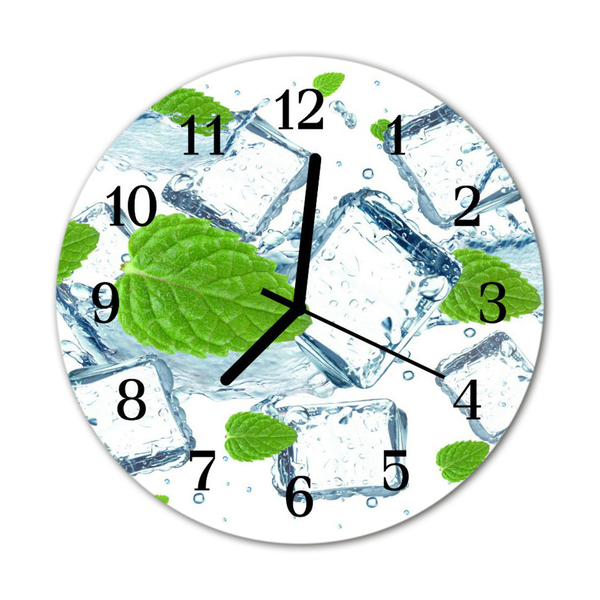 Reloj de vidrio Helados menta