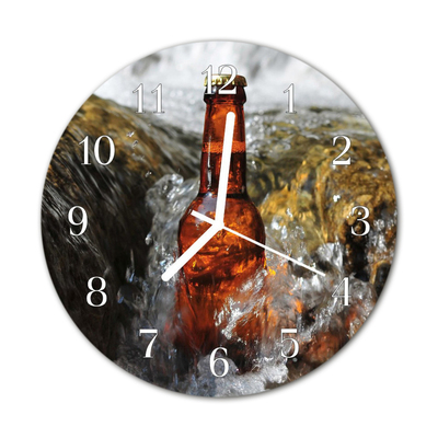 Reloj de vidrio Cerveza