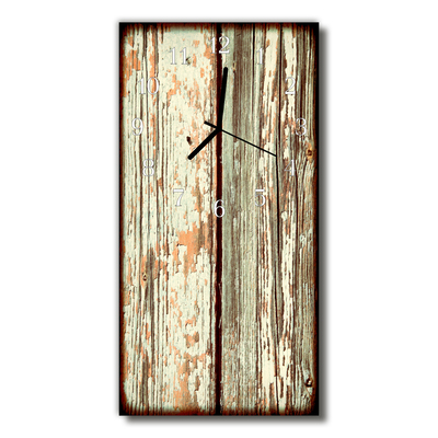 Reloj de vidrio Madera retro marrón