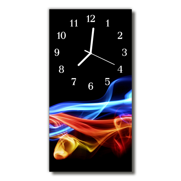 Reloj de vidrio Arte abstracto