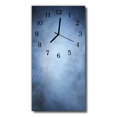 Reloj de vidrio Humo niebla plateado