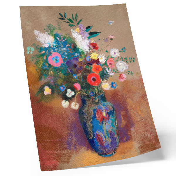 Lámina artística de alta calidad Ramo de flores (1900-1905) de Odilon Redon