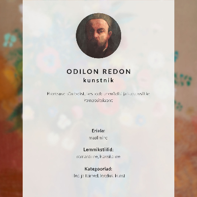 Lámina artística de alta calidad Ramo de flores (1900-1905) de Odilon Redon