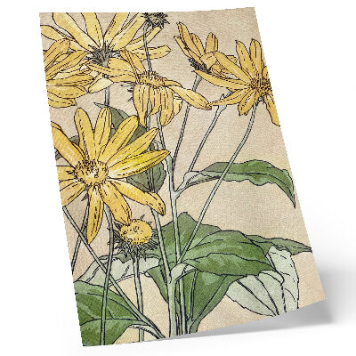 Lienzo decorativo moderno Girasoles (1915) de Hannah Borger Overbeck