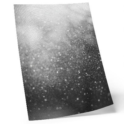 Póster con colores saturados Delicadeza bokeh en un sutil gris claro